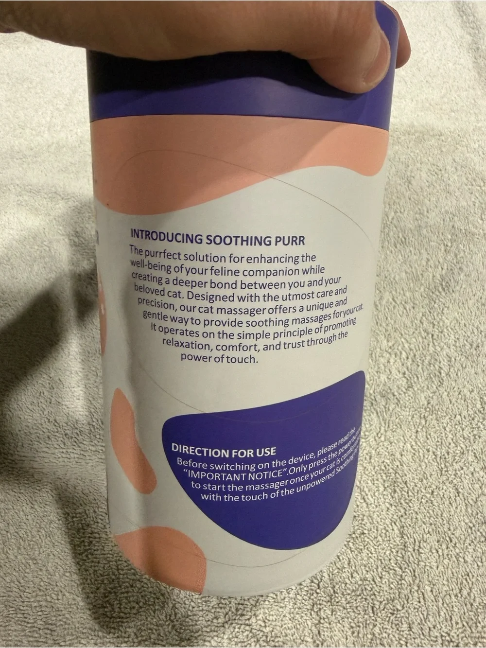 Cat massager- new in the box